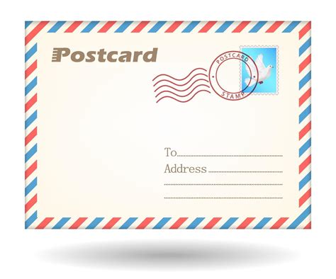 Postcard clipart Vectors & Illustrations for Free Download .